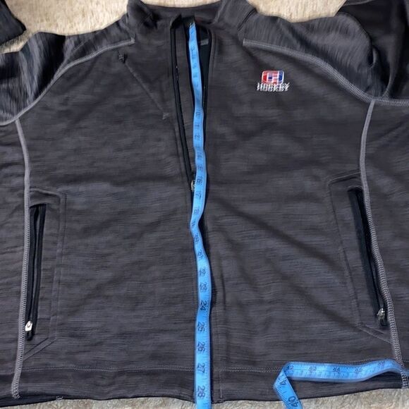 North End Sport Men’s Full Zip  Grey Fleece Lined Jacket (XXL) Hockey - Picture 7 of 9